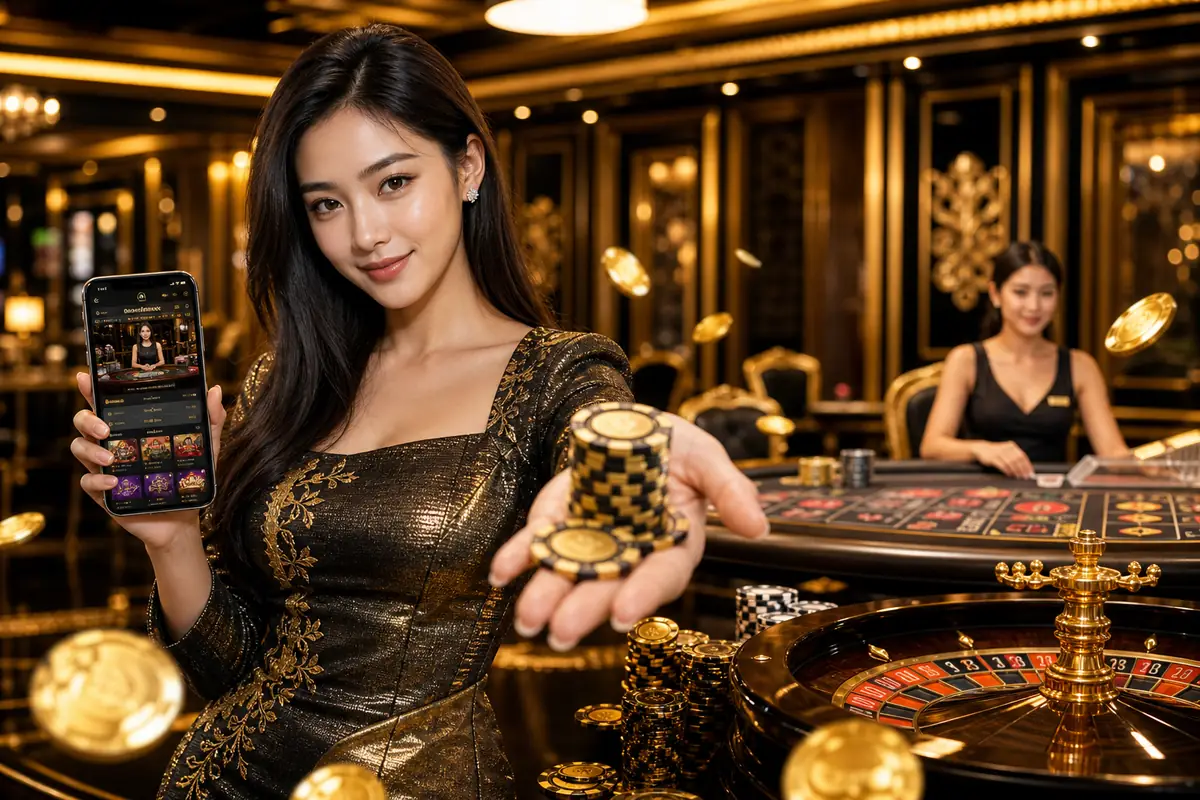 facai68 Casino meja baccarat live dealer